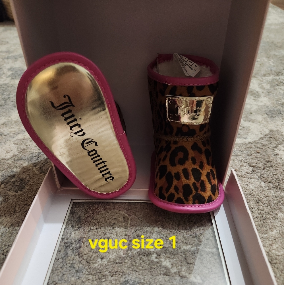 Juicy Couture baby booties